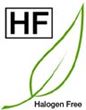 halogen free leaf logo
