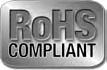 rohs compliant chrome logo